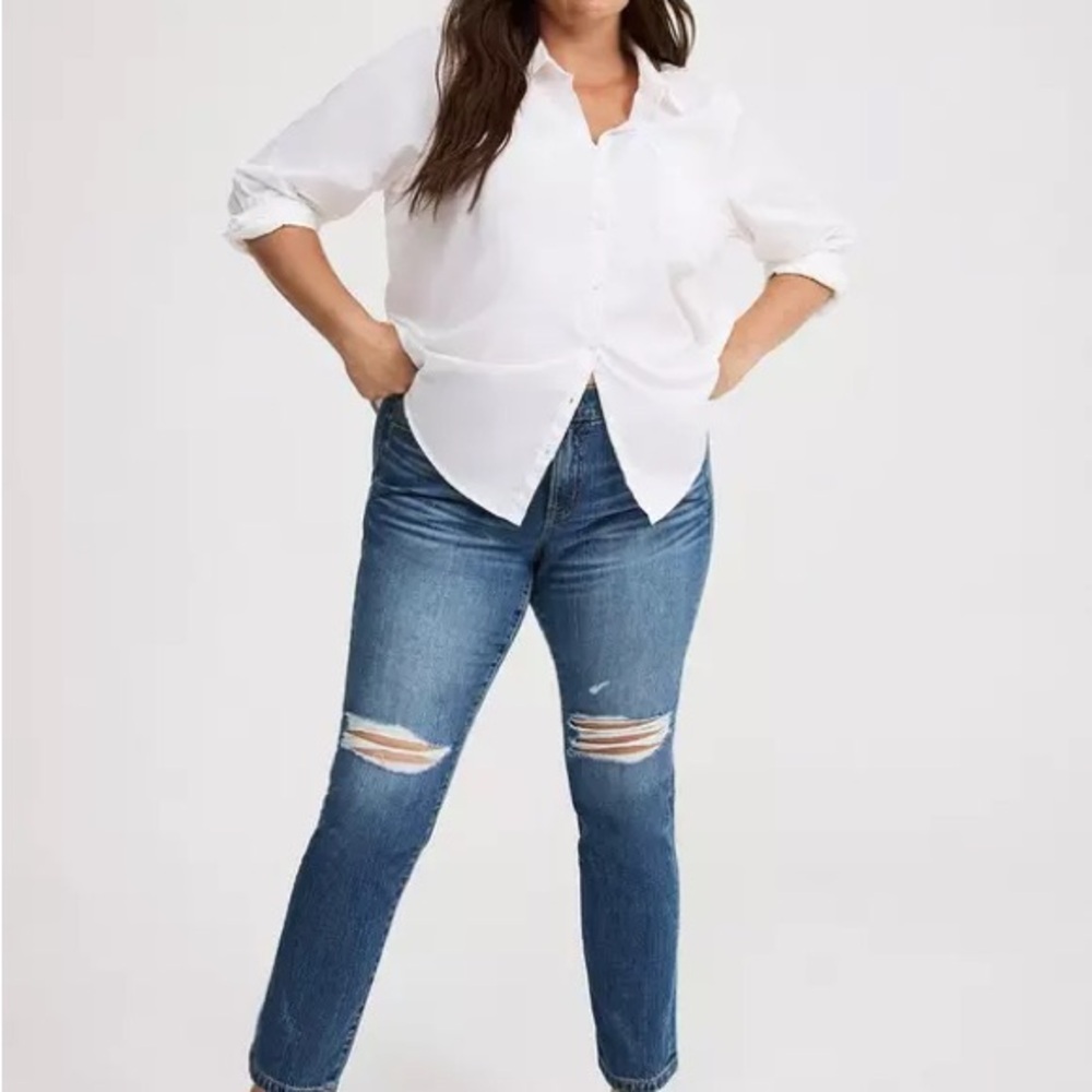 Torrid 16 TALL Perfect Boyfriend Vintage Stretch NWT